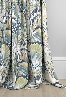 Maggie, Teal - Made to Measure Curtains